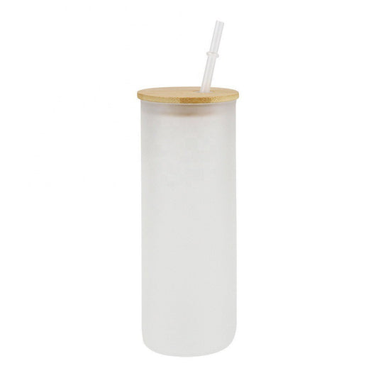 Custom Frosted Tumbler | Custom Order | Tumbler | Sublimation Tumbler | 25oz Skinny Frosted glass |